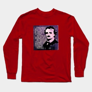 EDGAR ALLEN POE, GOTHIC WRITER Long Sleeve T-Shirt